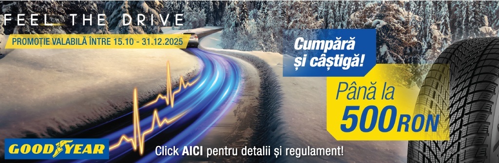 Promotie anvelope GOODYEAR iarna si allseasons